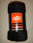 Oklahoma State Cowboys Ncaa 45X60 Silk Touch Throw Fleece Blanket - Alt Color. Fixed Price $12.00.