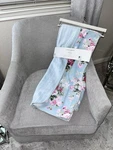 1-NWT Laura Ashley Shabby Chic Pink Floral Striped Print Design Throw Blanket. Fixed Price $59.00.