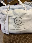 Threadmill Home Linen King Cotton Herringbone Blanket Light Blue. Fixed Price $38.00.