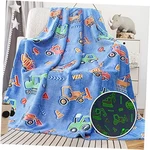 Lokoz Construction Blanket Glow In The Dark Truck 60"X80". Fixed Price $69.59.