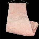 Martha Stewart Super Soft Faux Fur Throw Blanket Pink Bows Oversized 60X80. Fixed Price $62.99.