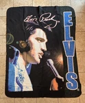 Elvis Presley Fleece Throw Blanket 4X5 Portrait Graphic Rock King Decor. Fixed Price $19.99.
