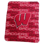 Wisconsin Badgers Classic Fleece Blanket. Fixed Price $24.95.