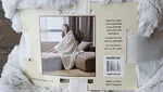 Regal Comfort Chevron Sandstone Wearable Hooded Throw Blanket DHTR1167. Fixed Price $30.00.