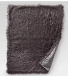 Project 62 Mongolian Gray Faux Fur Throw 50 60. Fixed Price $29.99.