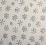 Frosted Holiday Snowflakes White Soft Throw Blanket 5' X 6 The Big One -new. Fixed Price $24.95.