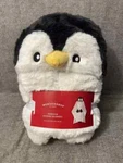 Target Wondershop Penguin Hooded Blanket, 40" X 50" New. Fixed Price $100.00.