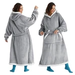 Bedsure Wearable Blanket Hoodie, Cozy Long Hooded Sweatshirt For Women/moms. Fixed Price $61.18.