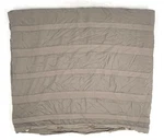 Donna Karan Ny Essentials City Stripe Full/queen Pewter 100% Silk Duvet Cover. Fixed Price $78.00.
