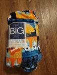 New Kohls The Big One Dog Patchwork Super Soft Throw 5FT X 6FT. Fixed Price $27.95.
