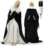 Wearable Heated Blanket With Foot Pocket - Electric Throw Sleeves... Fixed Price $172.47.