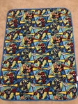 Blanket. 2009 Marvel Super Hero Squad / Protecting Our City. Multicolor.. Fixed Price $17.99.