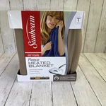 Sunbeam Fleece Heated Blanket Twin Beige 5 Settings 10-HOUR Auto-off New. Fixed Price $34.97.