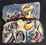 Vera Bradley Disney Collection Cinderella Paisley Plush Throw Blanket - Nwt. Fixed Price $57.39.