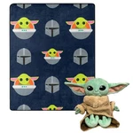 Star Wars The Mandalorian Darker Hover Silk Touch Throw Blanket & Plush Pillow. Fixed Price $35.99.