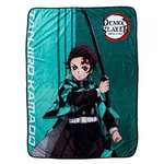 Surreal Entertainment Demon Slayer Tanjiro 45 X 60 Inch Fleece Throw Blanket. Fixed Price $50.34.