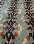 Pendleton Avra Valley Sherpa Fleece Blanket Light Blue Reversible Warm 91X110. Fixed Price $107.00.