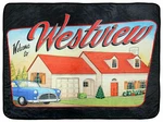 Marvel Wandavision Welcome To Westview Super Soft Fleece Throw Blanket New. Fixed Price $28.01.