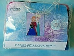 Disney Frozen Plush Baby Raschel Throw Soft Blanket Elsa & Anna 43" X 55" New. Fixed Price $14.99.
