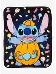 Hot Topic Disney Stitch Pumpkin Halloween Candy Throw Blanket Lilo Bnwt Holiday. Fixed Price $45.00.