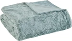 Madison Park Zuri Soft Plush Luxury Oversized Faux Fur Throw Animal Stripes D.... Fixed Price $43.29.