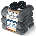 Bedsure Electric Blanket Size - Dual Control Heated Queen, 01 Grey. Fixed Price $98.97.