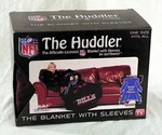 Buffalo Bills Nfl Adult "smoke" Huddler Throw Blanket With Sleeves. Fixed Price $44.99.