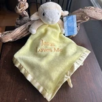 Nwt Precious Moments "jesus Loves Me" Lamb Security Blanket Or Lovey. Fixed Price $19.99.
