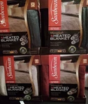 Sunbeam Microplush Heated Blanket King/queen/full/twin Dual Control Choice. Fixed Price $22.90.