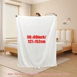Custom Photo Fleece Blanket Personalized Picture Throw Anniversary Gift. Fixed Price $25.66.