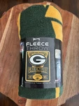 Green Bay Packers Northwest 50" X 60" Fleece Throw New. Fixed Price $20.00.