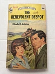 The Benevolent Despot By Elizabeth Ashton 1971 Harlequin Romance Novel 51453 Pb. Fixed Price $6.95.