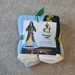 Elf Snuggie Wearable Blanket Sherpa Fleece Adults Cozy Throw Neworiginal Packing. Fixed Price $37.50.