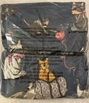 Vera Bradley Cats Meow Fleece Throw Blanket 80" X 50" Soft New With Tags. Fixed Price $44.50.