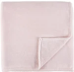 Sleeping Partners New York Luxe Solid Plush Blanket 90X90, Queen, Blush. Fixed Price $19.95.