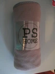 Ps Home Leisure 100% Polyester Fleece Blanket/throw 50" X 60" Flat Sewn Edge New. Fixed Price $11.45.