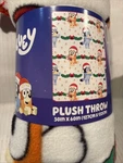 Bluey & Chilli Christmas Plush Throw 50 X 60 In Multicolor Soft Polyester New. Fixed Price $24.89.