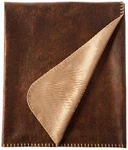 Terry Town DP1718-BROWN-1 Rustic Ranch Throw W/bonded Beige Mink,. Fixed Price $46.29.