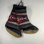 Vintage Pendleton High Grade Western Wear Wool Aztec Print Boot Blanket Covers. Fixed Price $46.00.