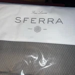 Sferra Queen Blanket Coverlet Perrio Silver Cotton. Fixed Price $249.99.
