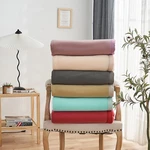 Fleece Throw Twin Queen King Satin Binding Edges Lightweight Blankets. Fixed Price $14.95.