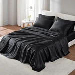 Madison Park Essentials Sheet Set Bedding Soft Full Queen-black. Fixed Price $49.99.