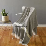 Cotton Brown Throws Geometric Woven Soft Patio Blanket 50 X 60 Inches. Fixed Price $39.99.
