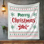 Merry Christmas Xmas Gift For Family Blanket. Fixed Price $53.95.