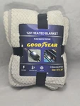 Goodyear 12V Waffle Plushed Heated Blanket 55 X 39 Car Emergency New. Fixed Price $21.99.