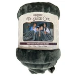 Luxuriant Home The Huge One Family-sized Velvet Cloud Blanket, Slate Gray. Fixed Price $38.40.