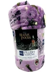 Disney Hocus Pocus Oversized "the Big One" Purple Throw Blanket 60X72 Halloween. Fixed Price $34.00.