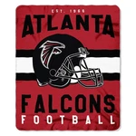 Atlanta Falcons Singular Fleece Throw Blanket. Fixed Price $19.95.