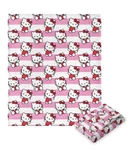 Sanrio Hello Kitty Bows And Stripes Throw Blanket 50X70 Super Soft Fleece. Fixed Price $29.99.