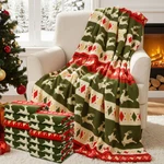 Preboun 24 Pcs 50 X 60 Inch Christmas Throw Blanket Forest Reindeer Fleece. Fixed Price $139.37.